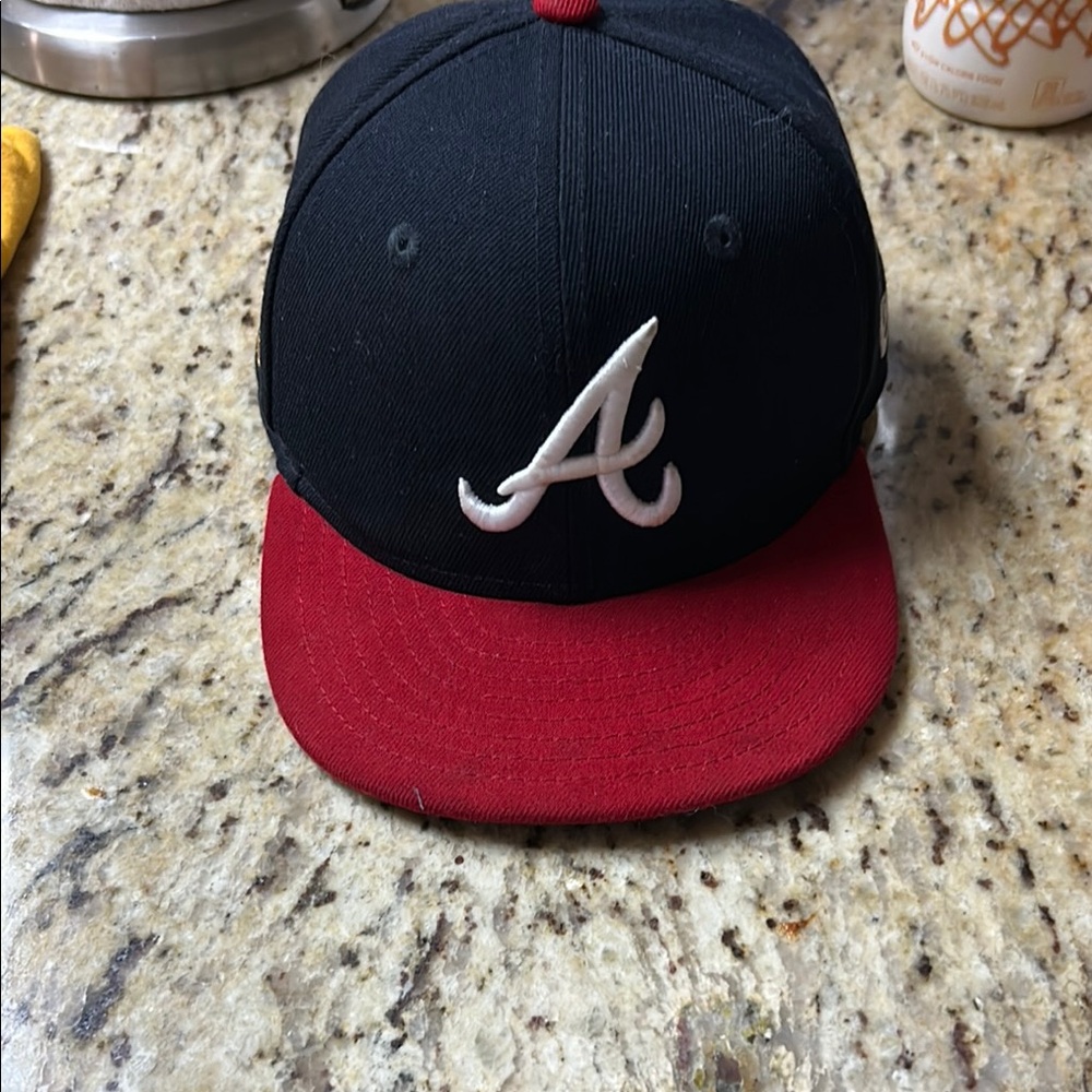 New Era Black and Red Hat